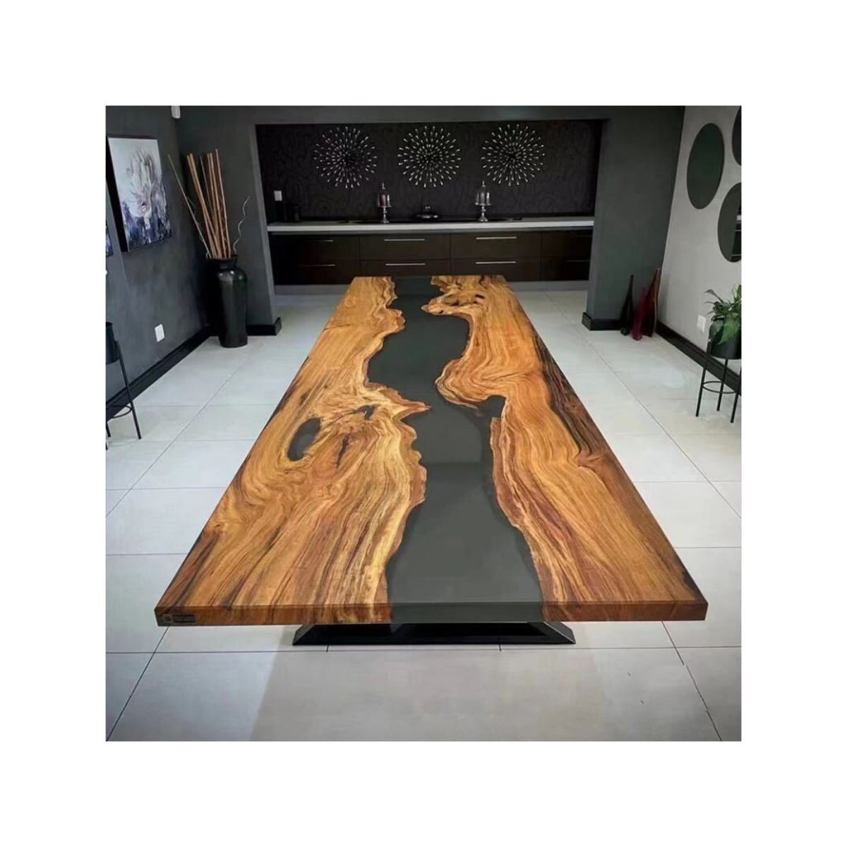 Cognac Acacia River Table